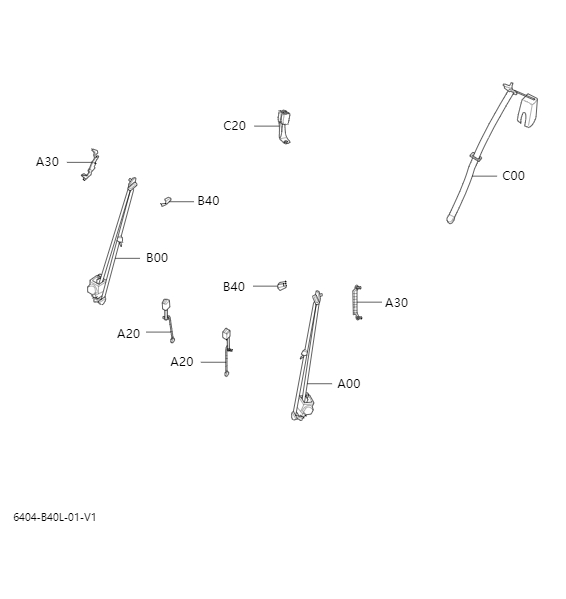 safety belt6404-1