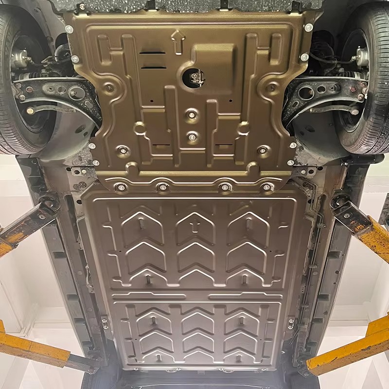 For BYD Dolphin 2023-2024 engine lower guard plate modification special alloy chassis armor protection