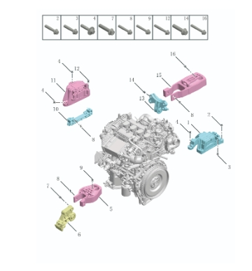 ENGINE MOUNT1077