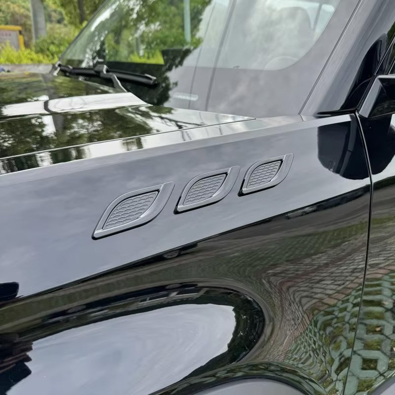 For Jaecoo J6 Chery Icar 03 EV 2023 2024 Shark Gill Air Outlet Label Automotive Modification Parts
