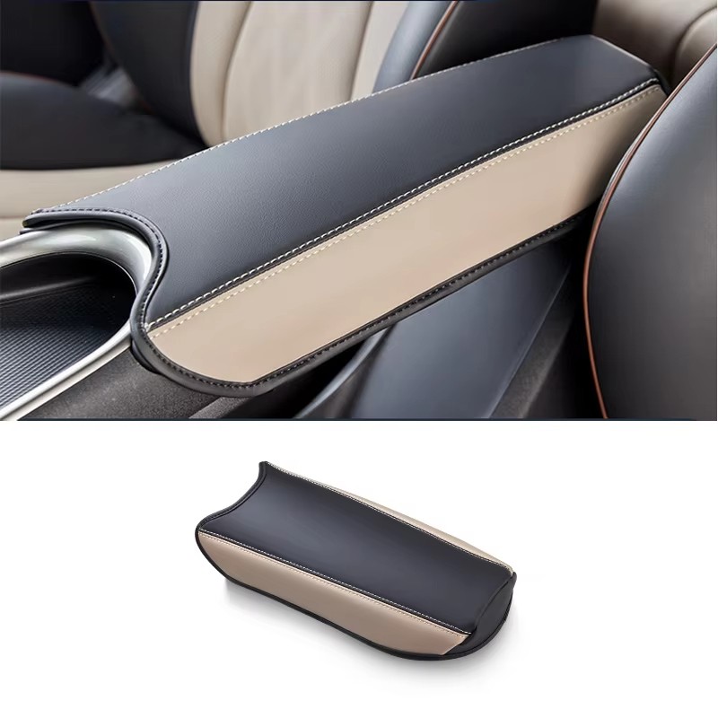 For BYD Dolphin 2023-2024 Car Armrest Pad Center Console Arm Rest Seat Box Pad Protective Pad Cover Accessories