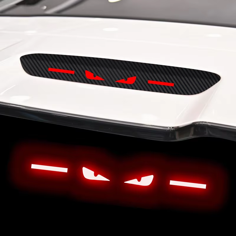 For Geely Coolray 2020-2021 Specialized High-position Brake Light Stickers Car Logo Automobiles Car Accessories
