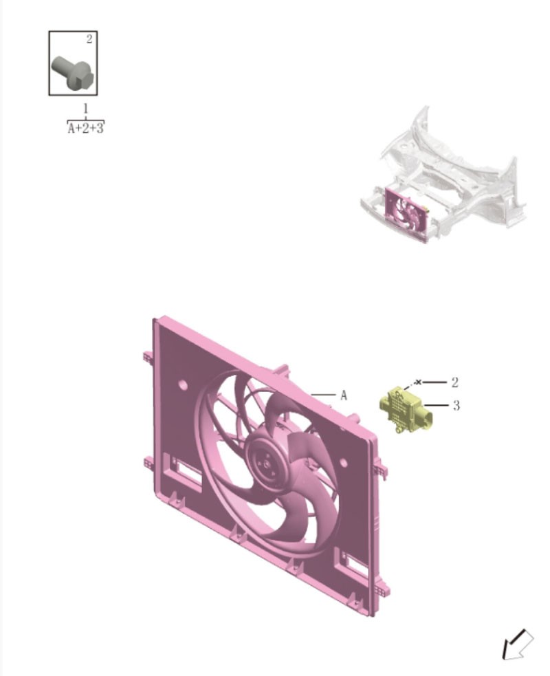 cooling fan2236