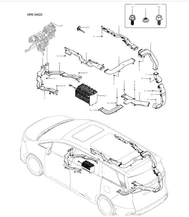 MREH-04022 air duct