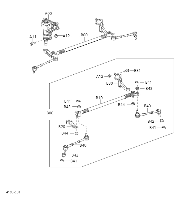 Steering gear4103