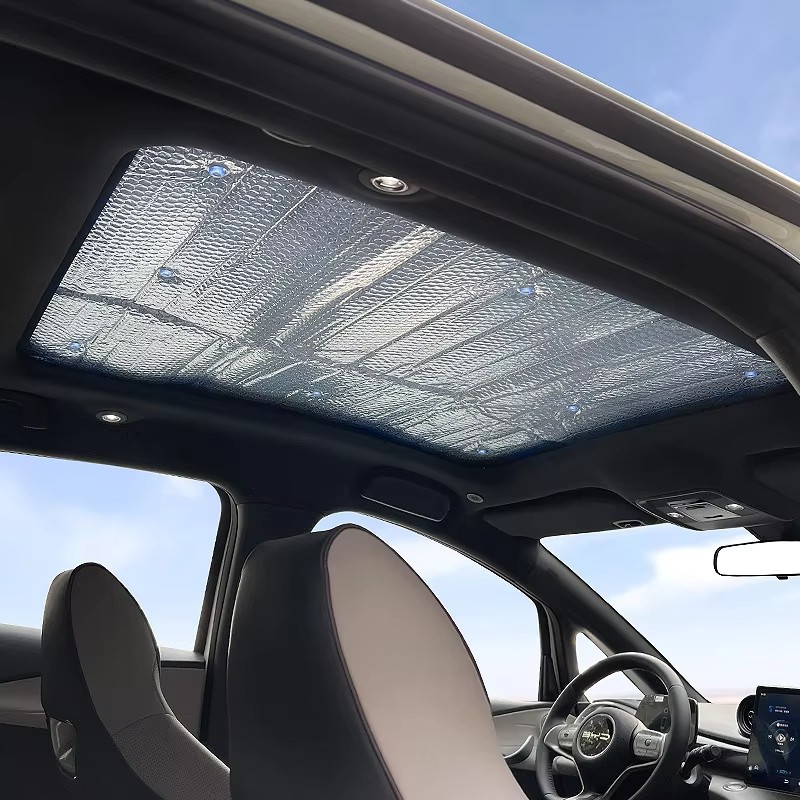 For BYD Dolphin 2023-2024 Dolphin Accessories Sunroof Sunshade Roof Sunscreen Heat Insulation Windscreen Parts Styling Sticker