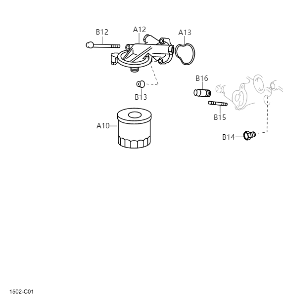 oil filter1502