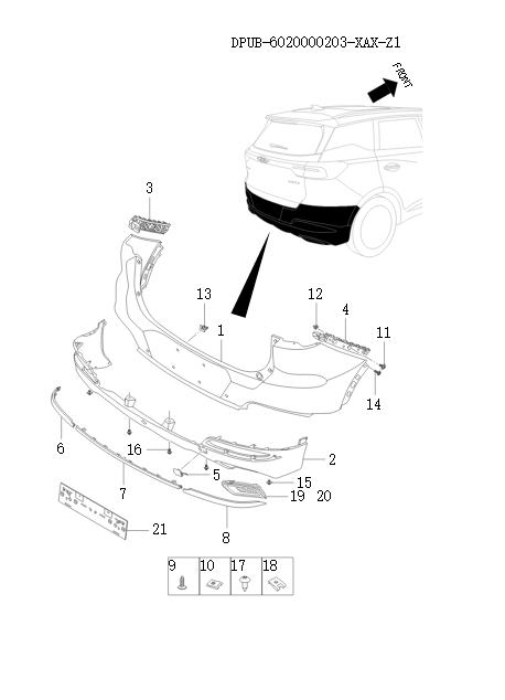 Bumper skin     2