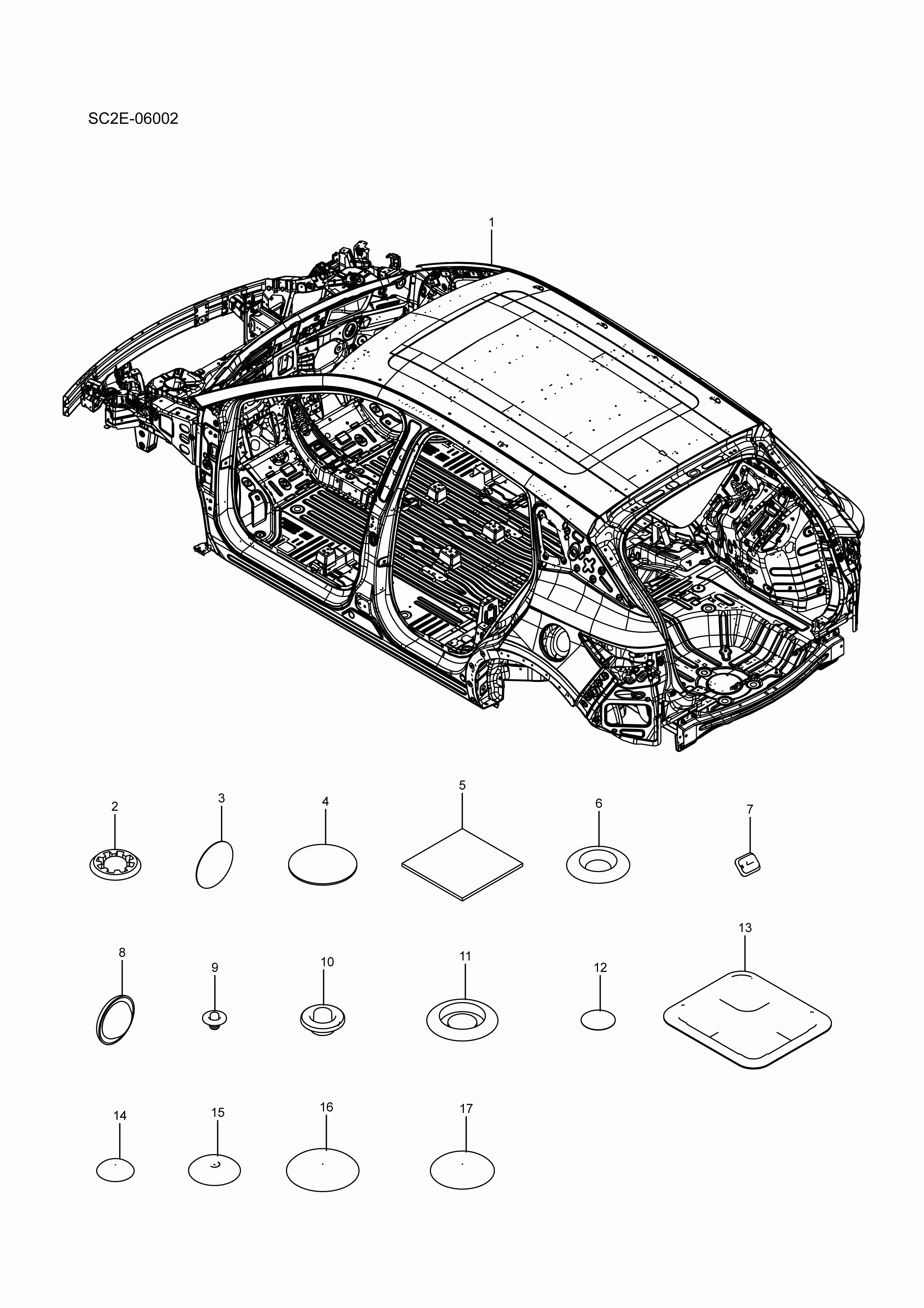 SC2E-06002 Body