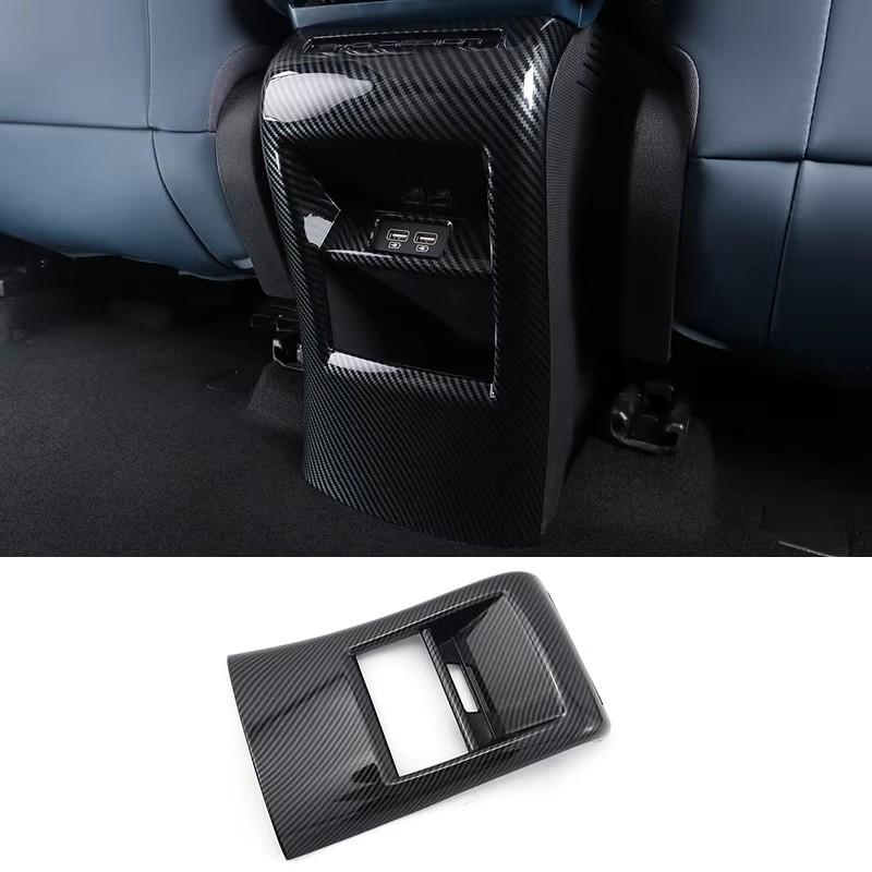 Interior Car Rear side trim ABS covers of car central control FOR BYD ATTO 3 Yuan Plus 2022 Accessories Car decoration