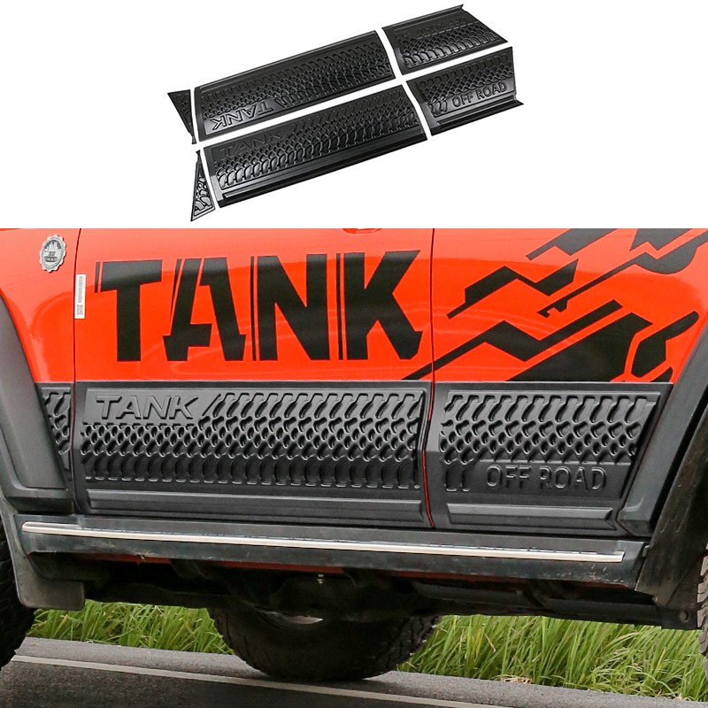 For Great Wall Tank 300  TANK 300 Door Anti-collision Panel Body Protection Panel Modified Appearance Accessories