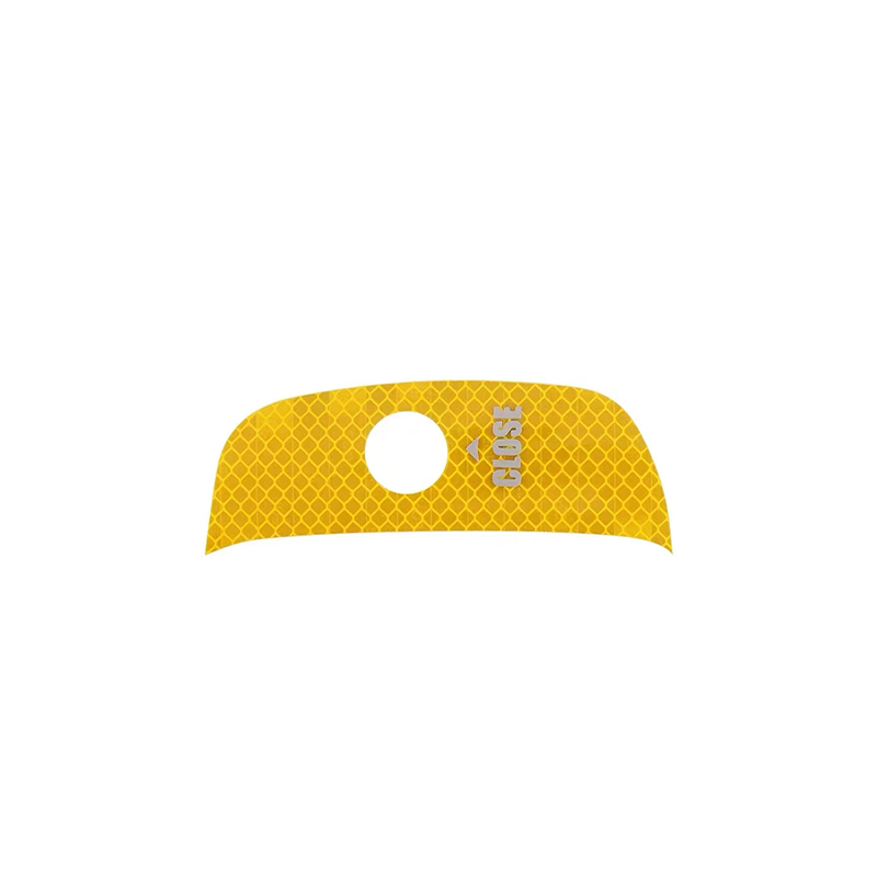 ZEEKR 001 2021-2024 Charging port reflective sticker Power Tailgate Sticker Warning Sign Stickers Car Styling Modification