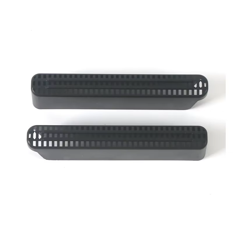 BYD Dolphin 2023-2024 Air Conditioner Cover Under Floor Seat Vent Duct Outlet Shell Grille Stainless Steel Car Accessories