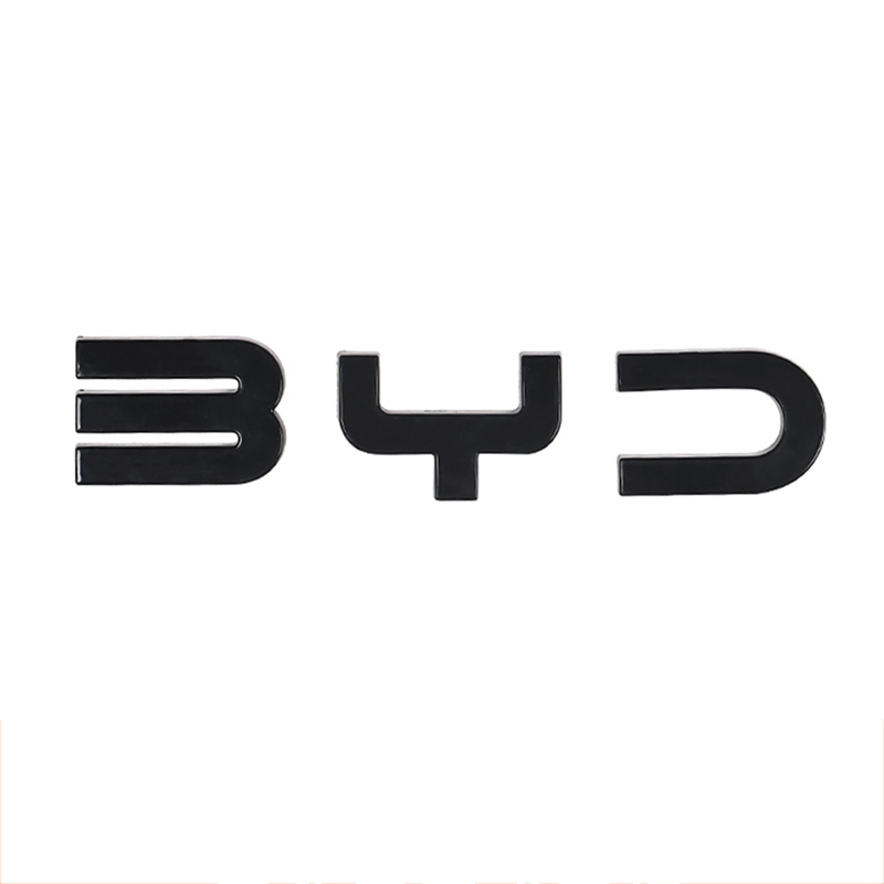 BYD SEALION 7 Black Warrior car logo sticker