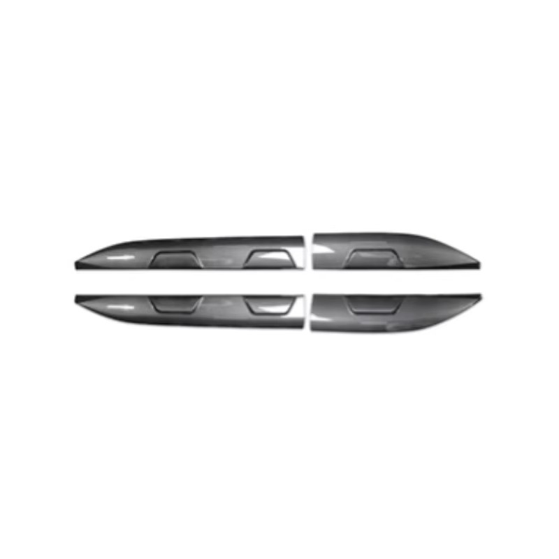 for Byd Atto 3 Ev Yuan Plus 2022 2023 Accesory Carbon Texture Door Edge Strip Sequins Modification Door Trim Door Skirts