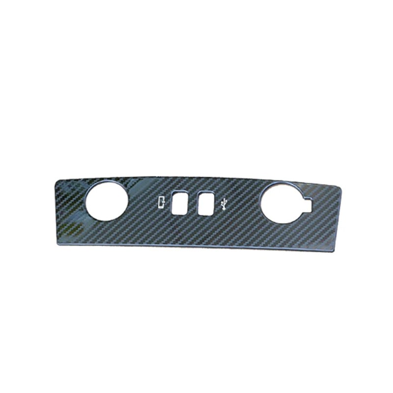 GWM Great Wall POER KINGKONG 2022-2024 Front Usb Cigarette Lighter Glitter Panel Protective Sticker