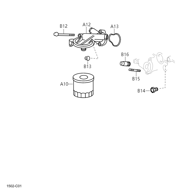 oil filter1502