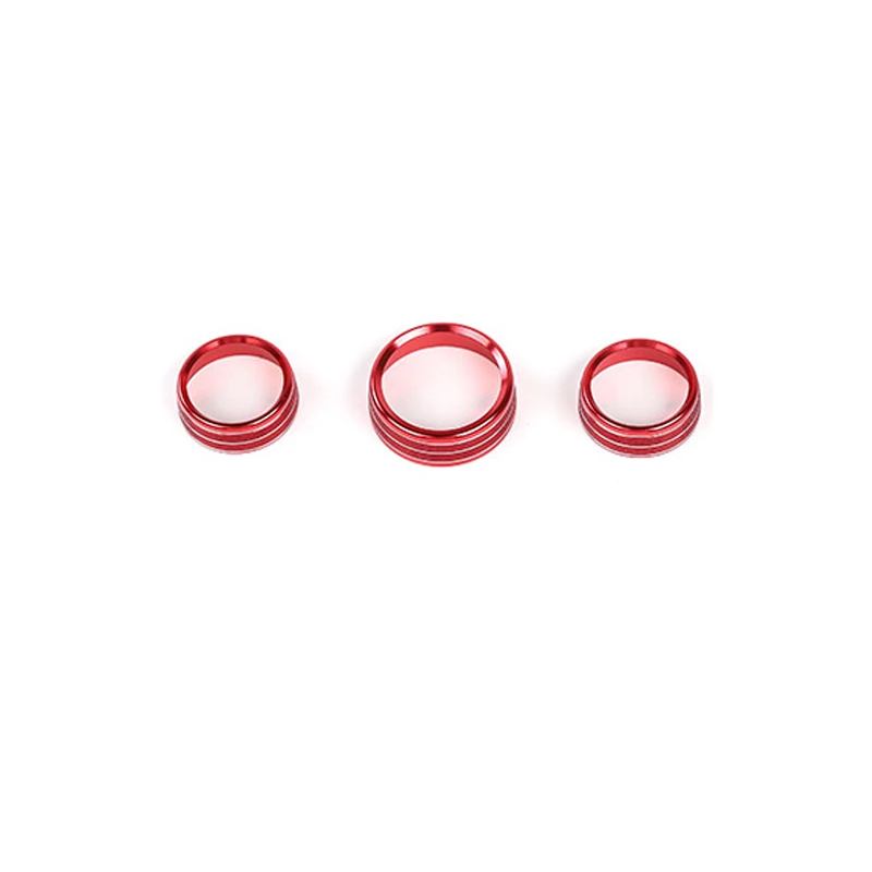 For Baic BJ40 Plus Ickx K2 2021-2022 One Click Start Air Conditioning Four-wheel Drive Switch Decorative Ring