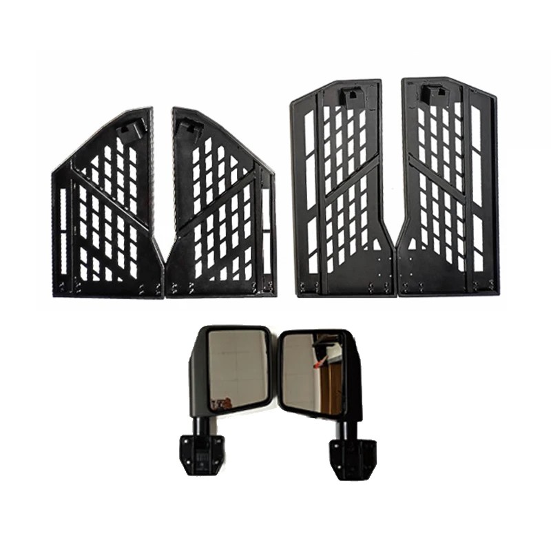 For Baic BJ40 Plus Ickx K2 2021-2023 Rear View Mirror Half Door Accessories Modified Half Door Outdoor Off-road