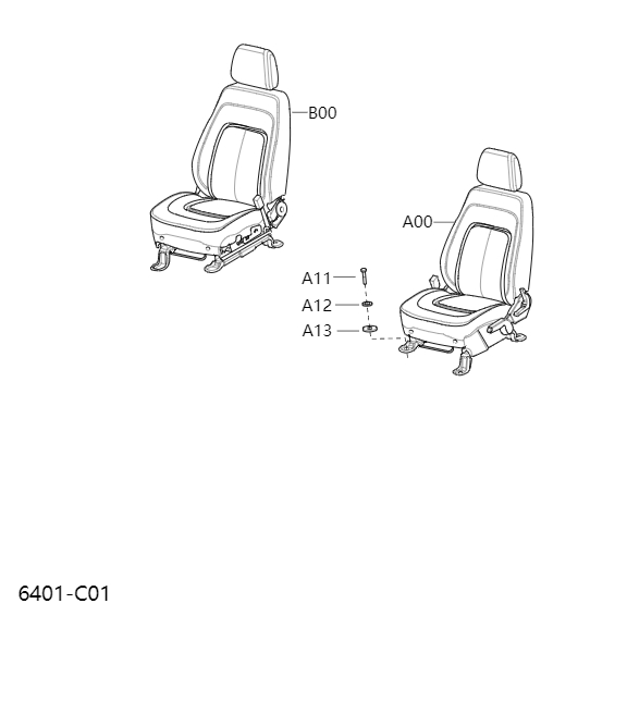 front seat6401