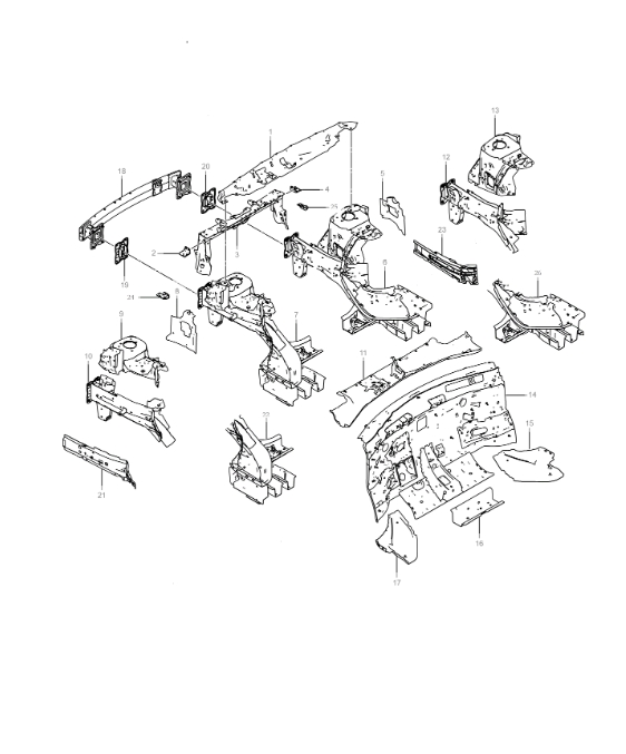 EM2E-06005 Front Cabin Assembly