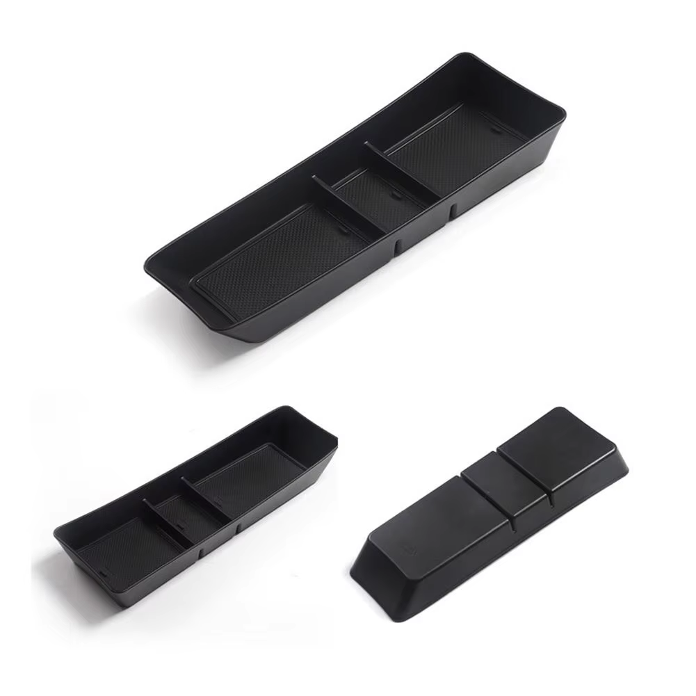 BYD Dolphin 2023-2024 Car Central Armrest Storage Box ABS Center Console Organizer Containers Tray Dolphin Accessories