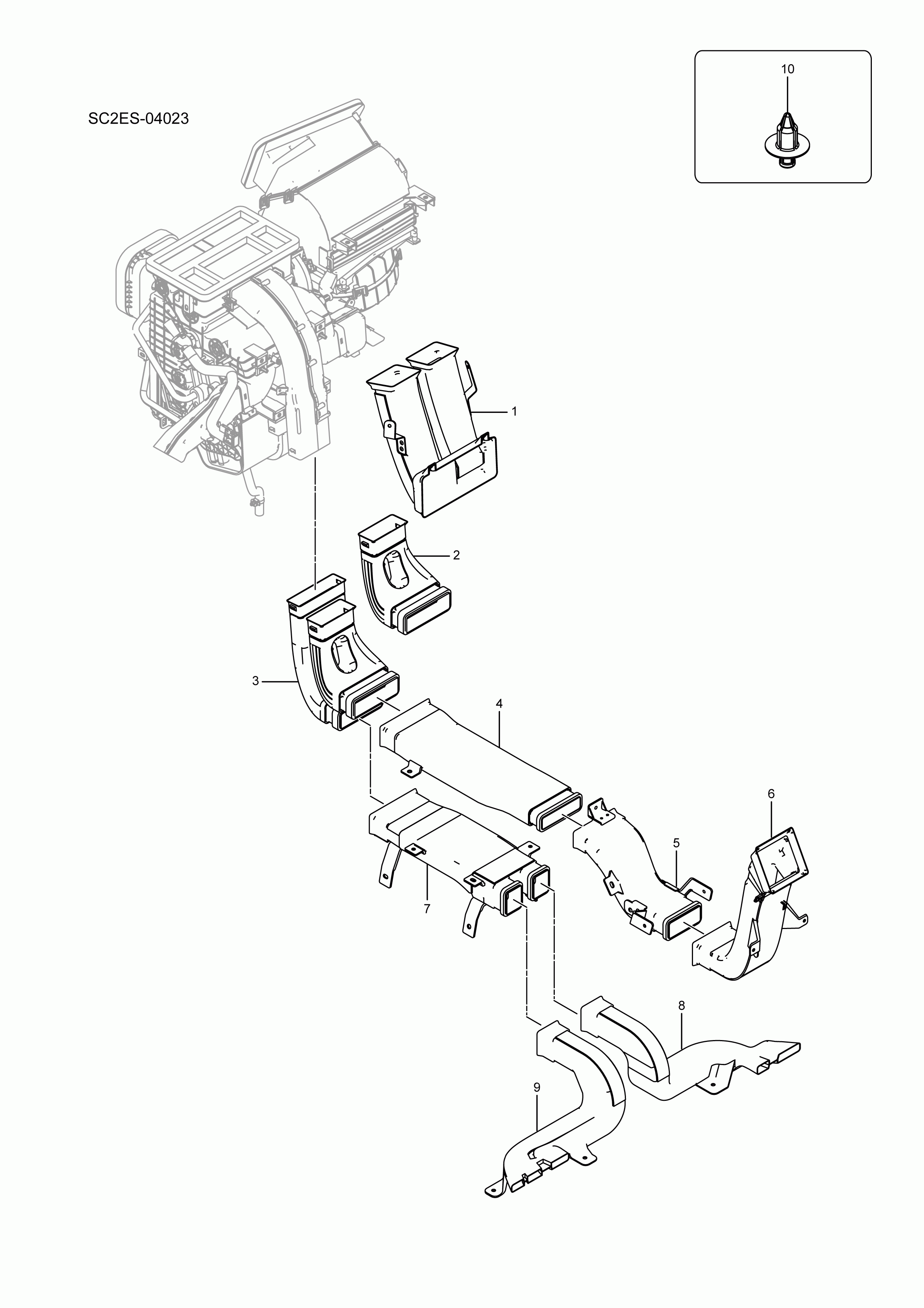 SC2E-04022 Air Duct