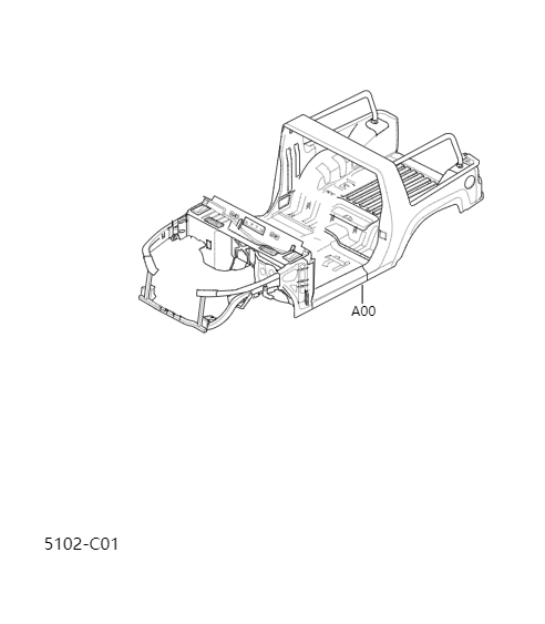Vehicle body assembly5102
