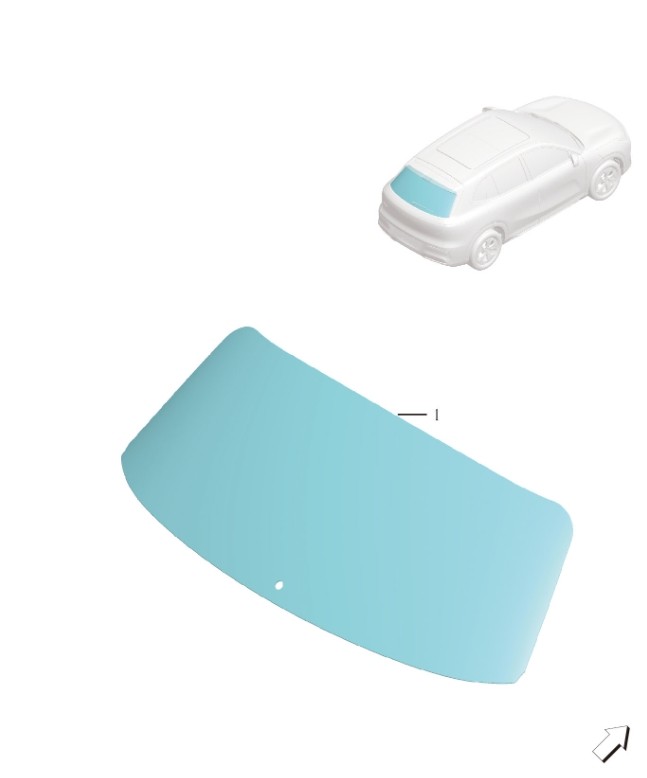 Rear windshield5058