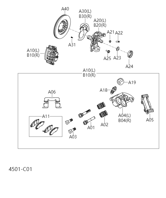 front brake4501