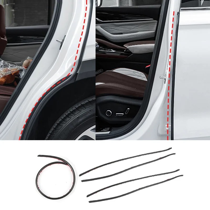 For GEELY Monjaro Manjaro Xingyue L KX112022 2023 Car Sealing Strip Door Sound Insulation and Dust Rubber Strips Car Accessories