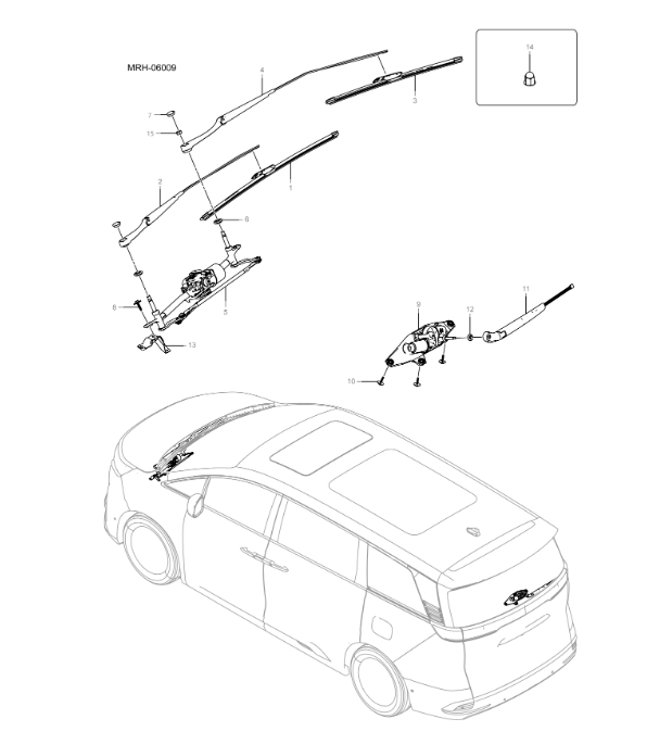 MREH-06009 Wiper