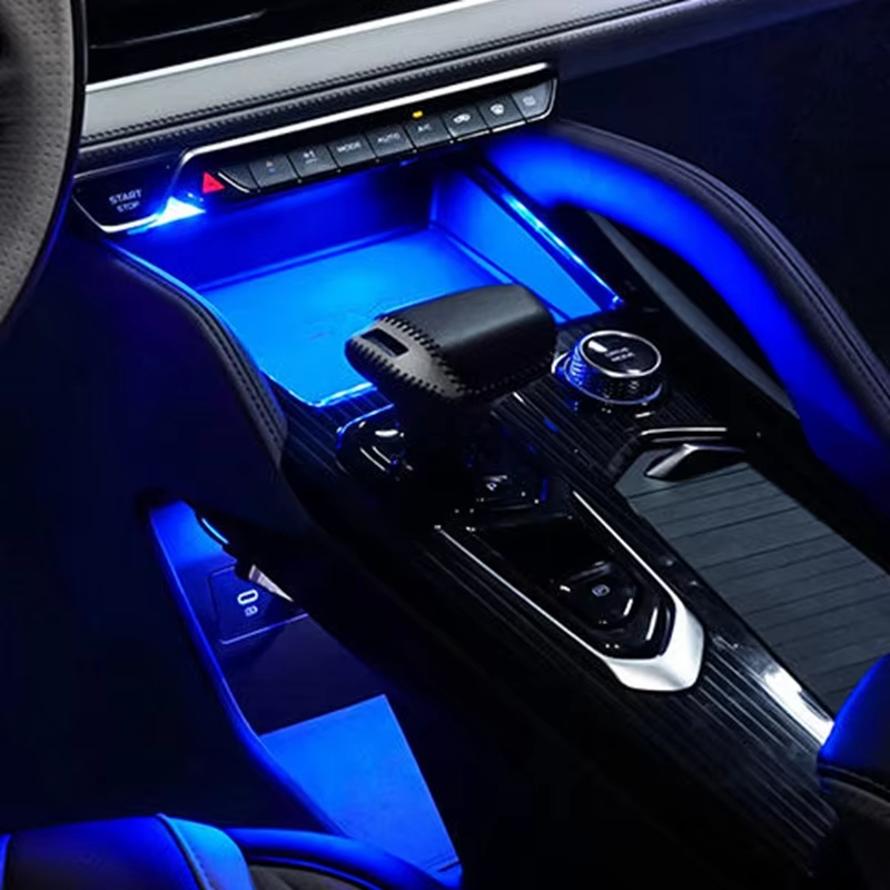 For GEELY Monjaro Manjaro Xingyue L KX11 2021 2023 Central Control Interior Decoration Ambient Automobiles Parts Accesorios