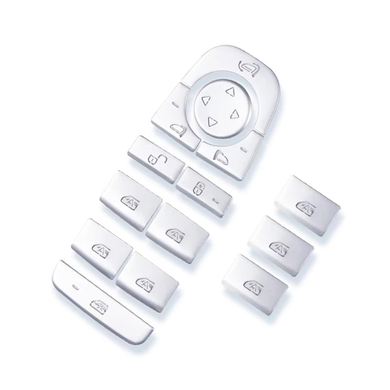 For BYD ATTO 3 YUAN PLUS 22 23 Button sticker Button cover Car button decorative cover Automotive decorative accessories