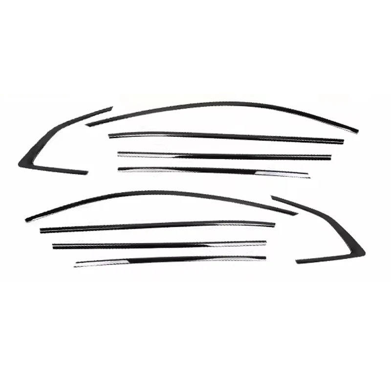 BYD Seal U Song Plus Dm-i Ev 2023-2024 Car window blackening decoration strip modification black warrior decoration Stickers
