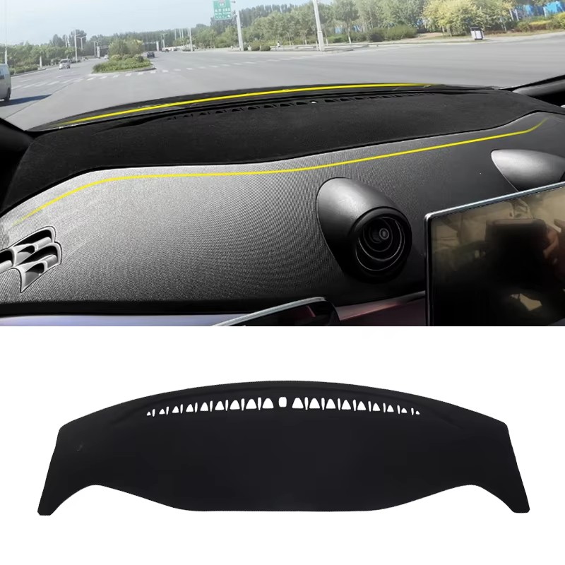 For BYD Dolphin 2023-2024 Car Dashboard Mat Car Accessories Anti-Slip Instrument Panel Protector Mat