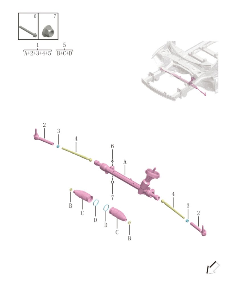 Steering gear4036