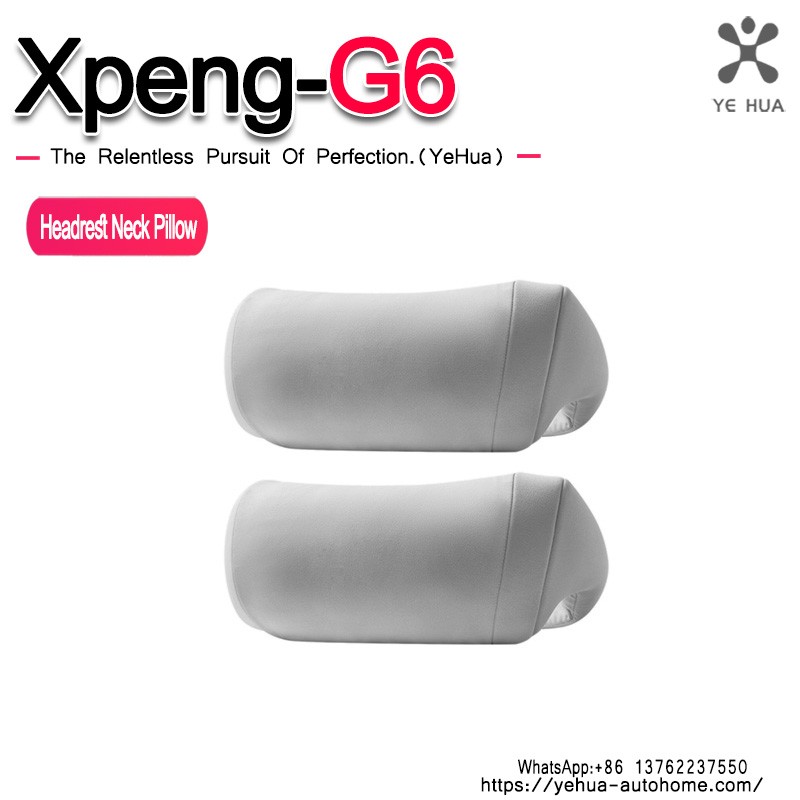 For XPeng  G6 2023-2025 Car Neck Pillow Seat Headrest Lumbar Spine Protectio Auto interior accessories