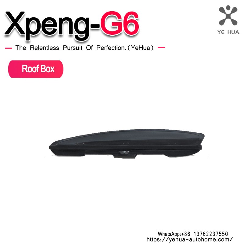 For Xpeng G6 2023-24 high-quality large-capacity customized 600L car roof box roof rack cargo rack storage box suv roof box