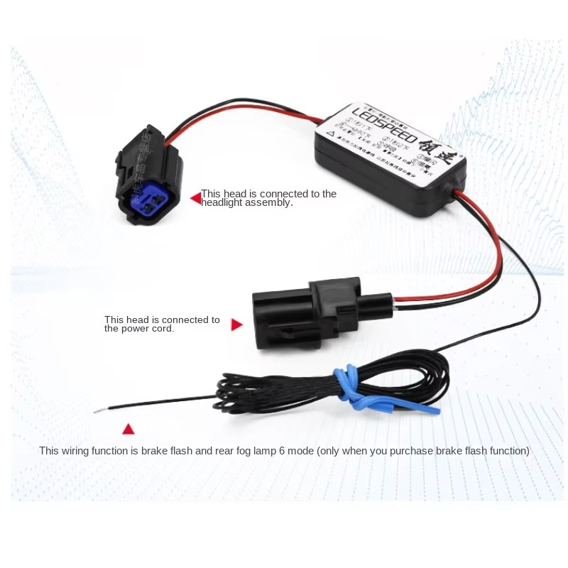BYD Atto 3 yuan plus 12V LED car flashing warning reversing safety signal light