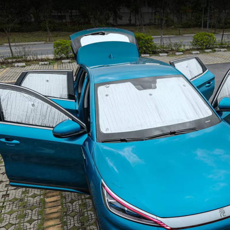 For BYD Atto 3 Ev Yuan Plus 2022 sunshade interior heat insulation special windshield windshield sun modified car window glas