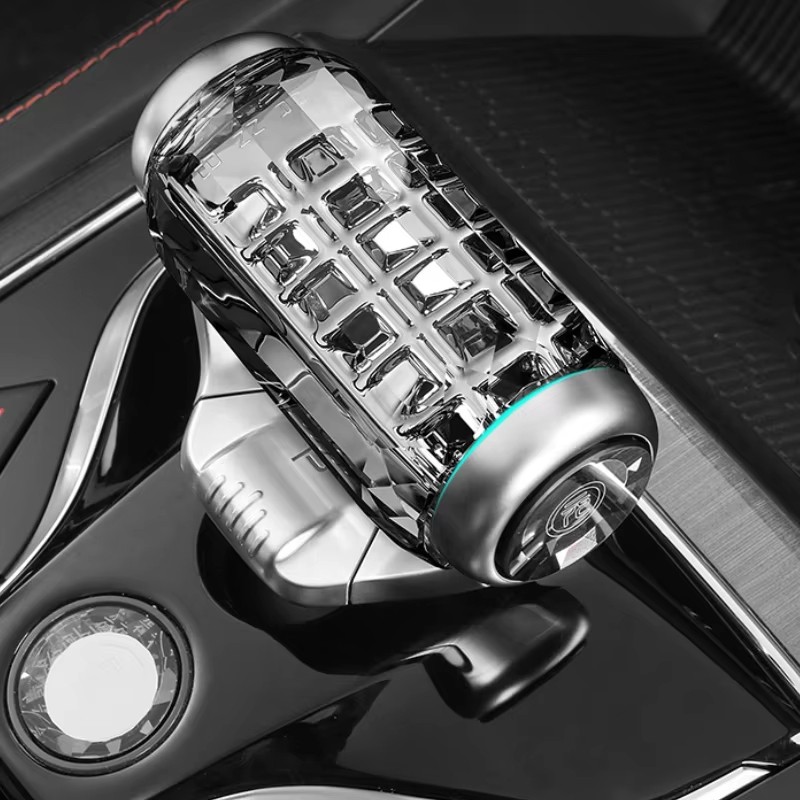For BYD Atto 3 Ev Yuan Plus 2022 2023 Accesory Crystal Gear shift knob Shift lever knob Gearbox Handle