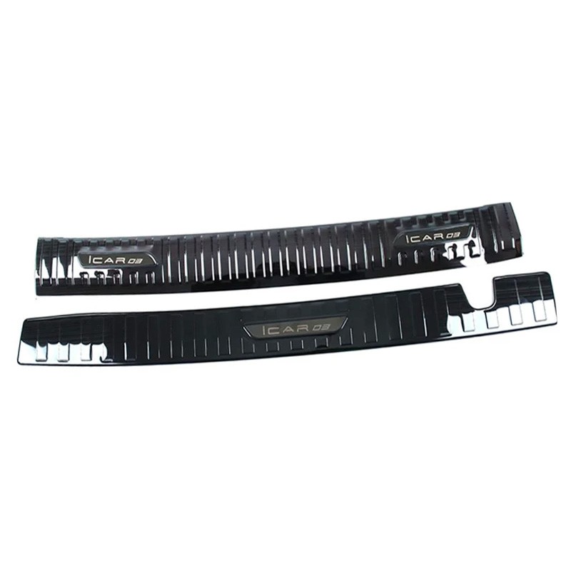 For Jaecoo J6 Chery Icar 03 EV 2024 2025 Trunk Threshold Bar Car Accessories Modification